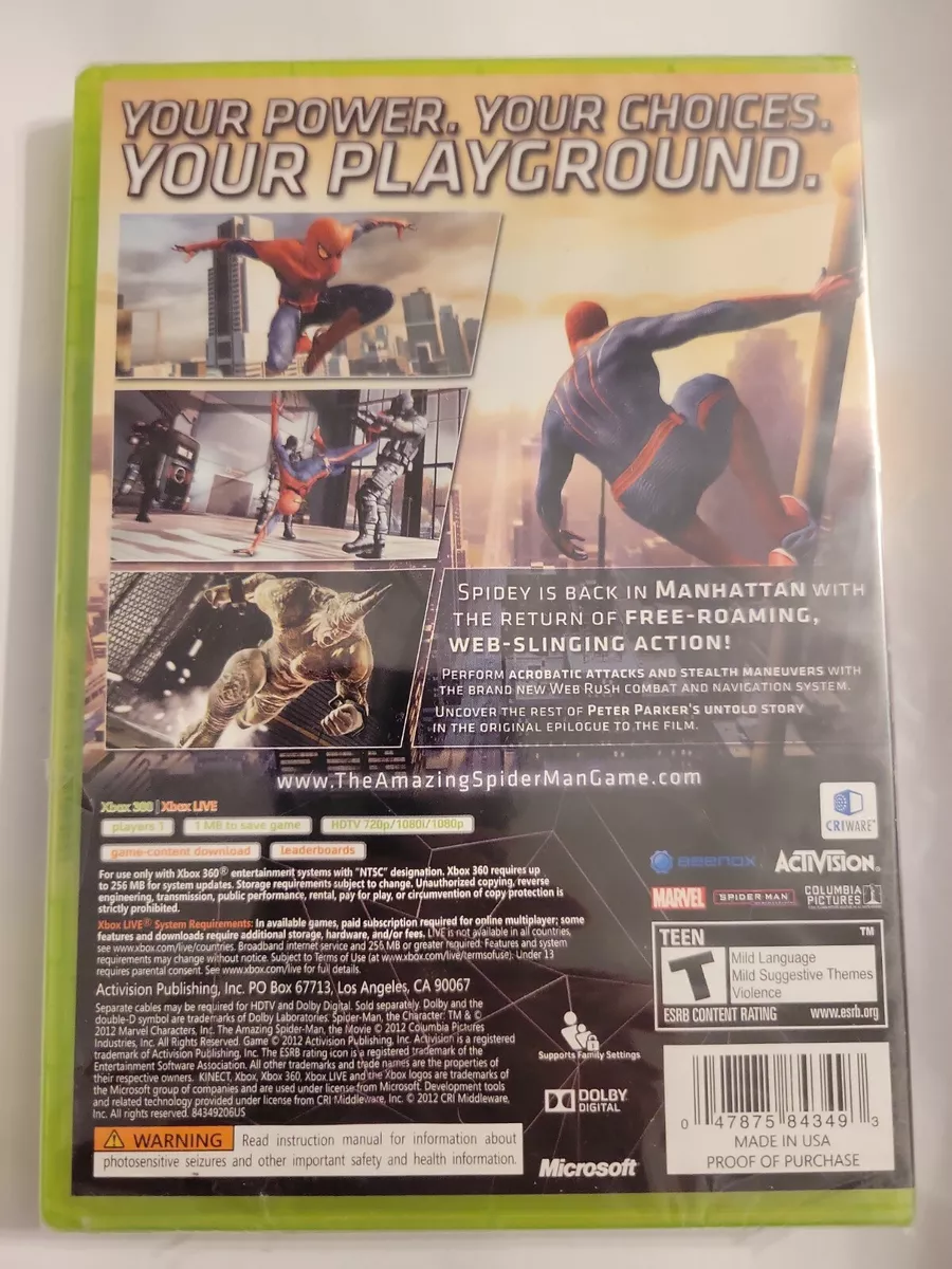 Amazing Spider-Man 2 Used Xbox 360 Video Game – Jamestown Gift Shop