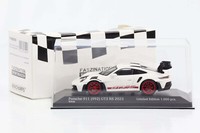 Porsche 911 992 GT3 Rs 2023 Weiß Rot Felgen Minichamps 413062103 1:43