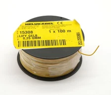 Helukabel LIFY YELLOW 0.25SQMM stranded cable 15308 0.25mm² 100m -unused-