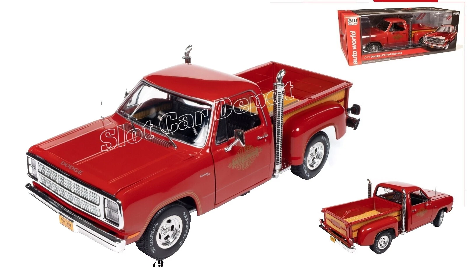 Dodge Plastic 1:18 Scale Diecast & Toy Vehicles
