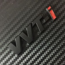 Car Badge Vvti Vvt-i Metal Black For Camry Reiz Fj Cruiser Side Emblem Sticker Car Badge Vvti Vvt-i Metal Black For Camry Reiz Fj Cruiser Side Emblem Sticker