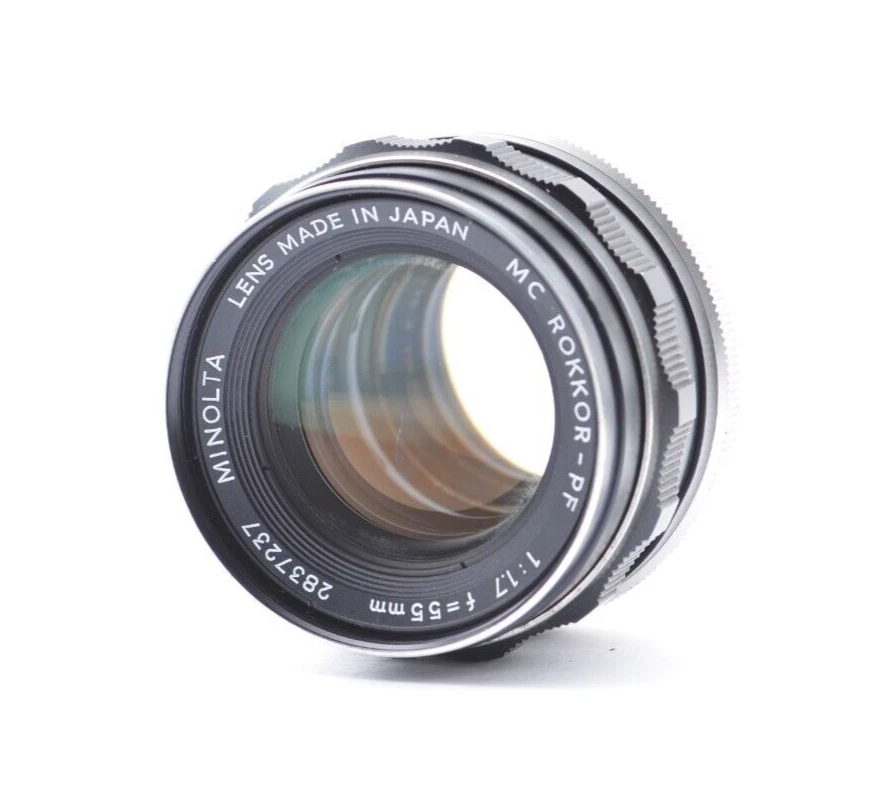 Minolta Rokkor PF 55mm Camera Lenses for sale | eBay