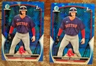 2x Lot ROMAN ANTHONY 2023 1st Bowman Chrome Sapphire Refractor cards BCP-71 RC