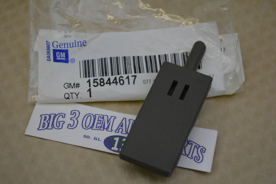 Cerradura de puerta delantera/trasera Chevrolet GMC Cadillac perilla bronceada cachemir nuevo OEM 15844617 Foto 2 de 3