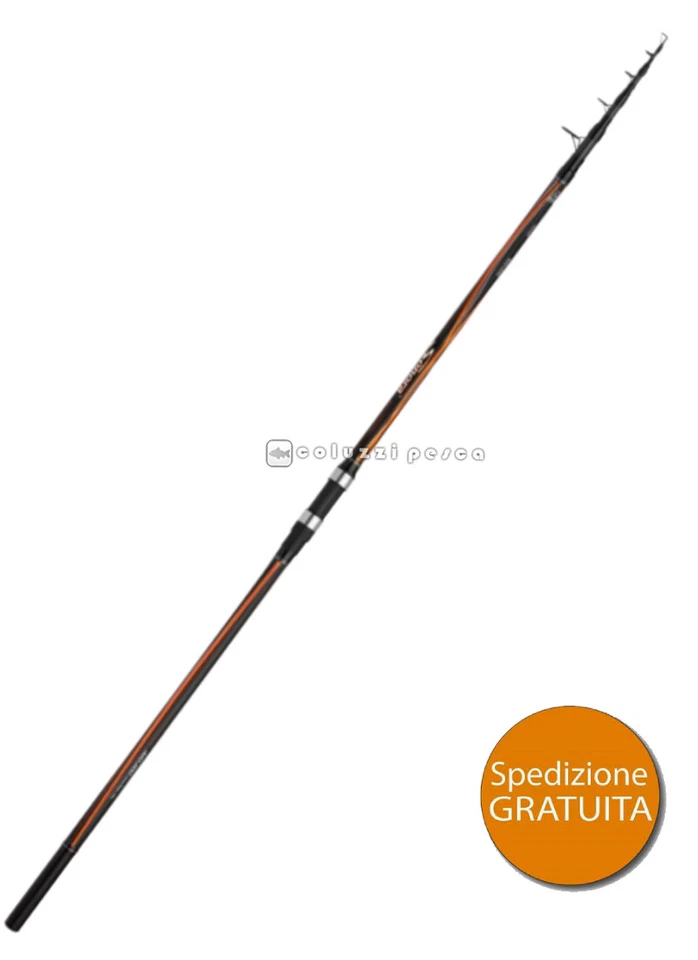 SHIMANO SONORA AX SURF TELE 4.20 M CANNA PESCA SURFCASTING TELESCOPICA CARBONIO