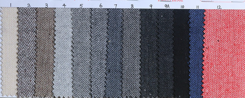 Karierter karierter Wollmischung Fischgrät Mantel Herren langer Mantel Winter Business - Bild 7 von 9