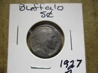 Buffalo/Indian Head Nickel,  Original Date, 1927-P. #2