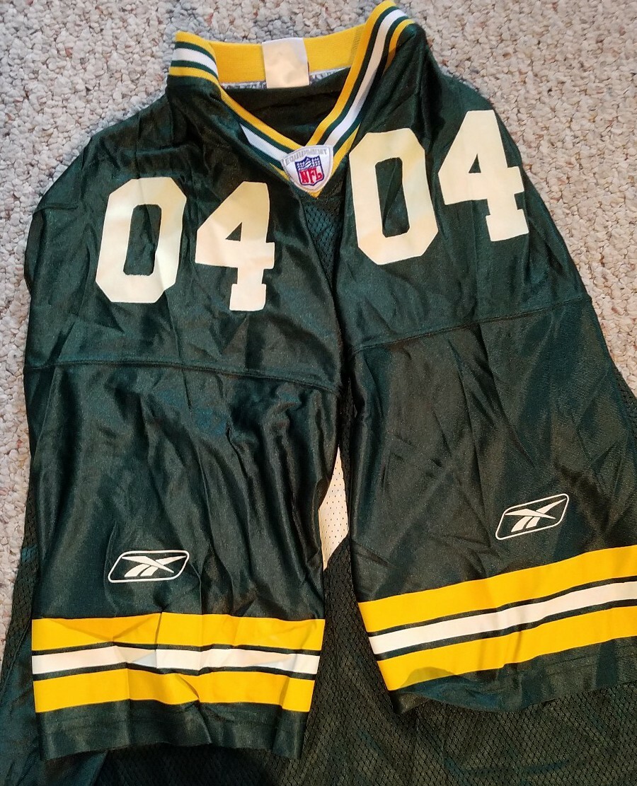 REEBOK EQUIPMENT ON FIELD PLAYERS Tシャツ Green Bay Packers NFL Jersey Reebok On-Field Equipment #04