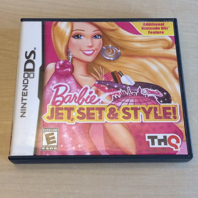 Barbie Jet, Set & Style (Authentic Nintendo Game for DS DSi 3ds) Ships in a box eBay