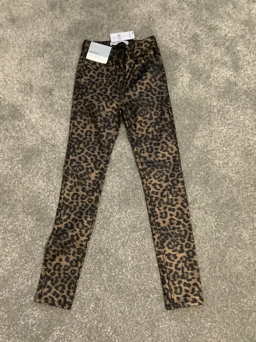 Animal print deals trousers next
