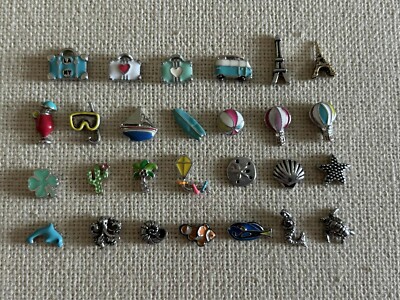 Authentic Origami Owl ''Your Choice'' Vacation & Ocean Charms for Lockets #5