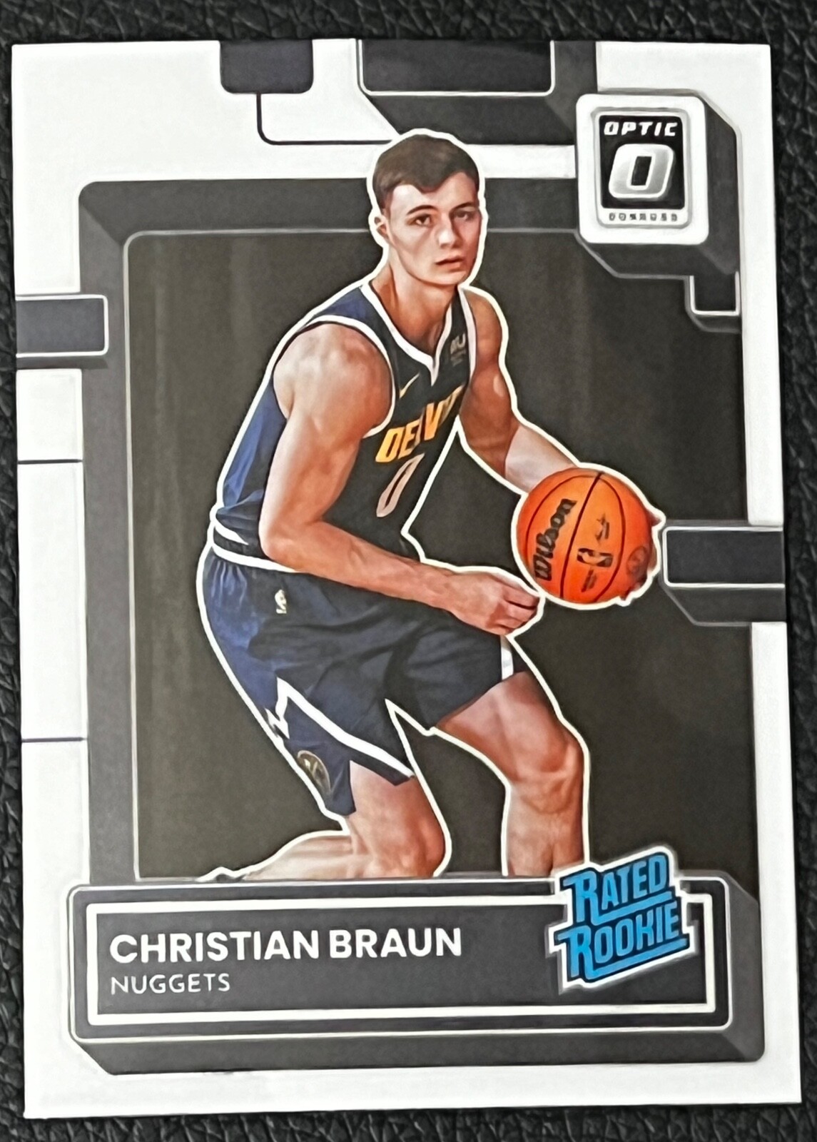 2022-23 Panini Optic Rated Rookie #238 Christian Braun RC Denver Nuggets NBA