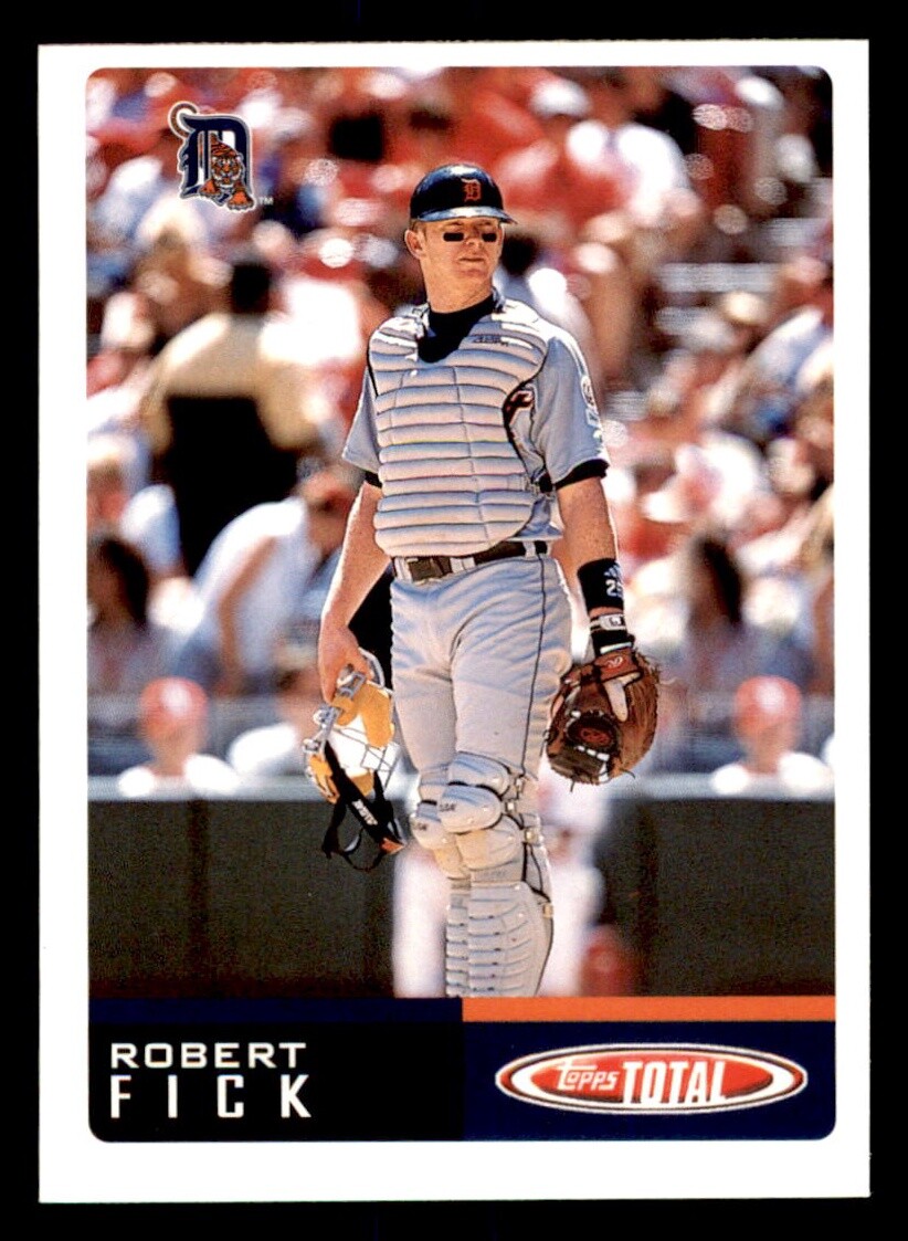 2002 Topps Total #487 Robert Fick Detroit Tigers