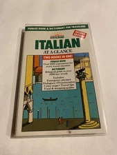 Italian at a Glance: Phrase Book  Dictionary for Travelers : Second Edition