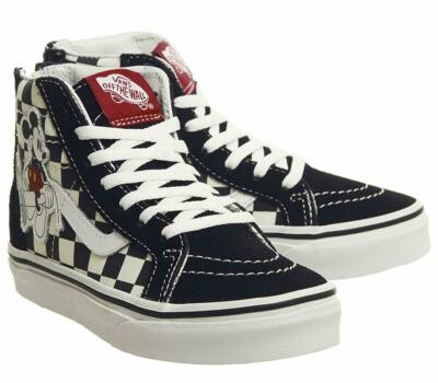 Mickyページ VANS Disney Sk8 Hi Mickey Checkerboard Kids 11.5 Mouse Shoes
