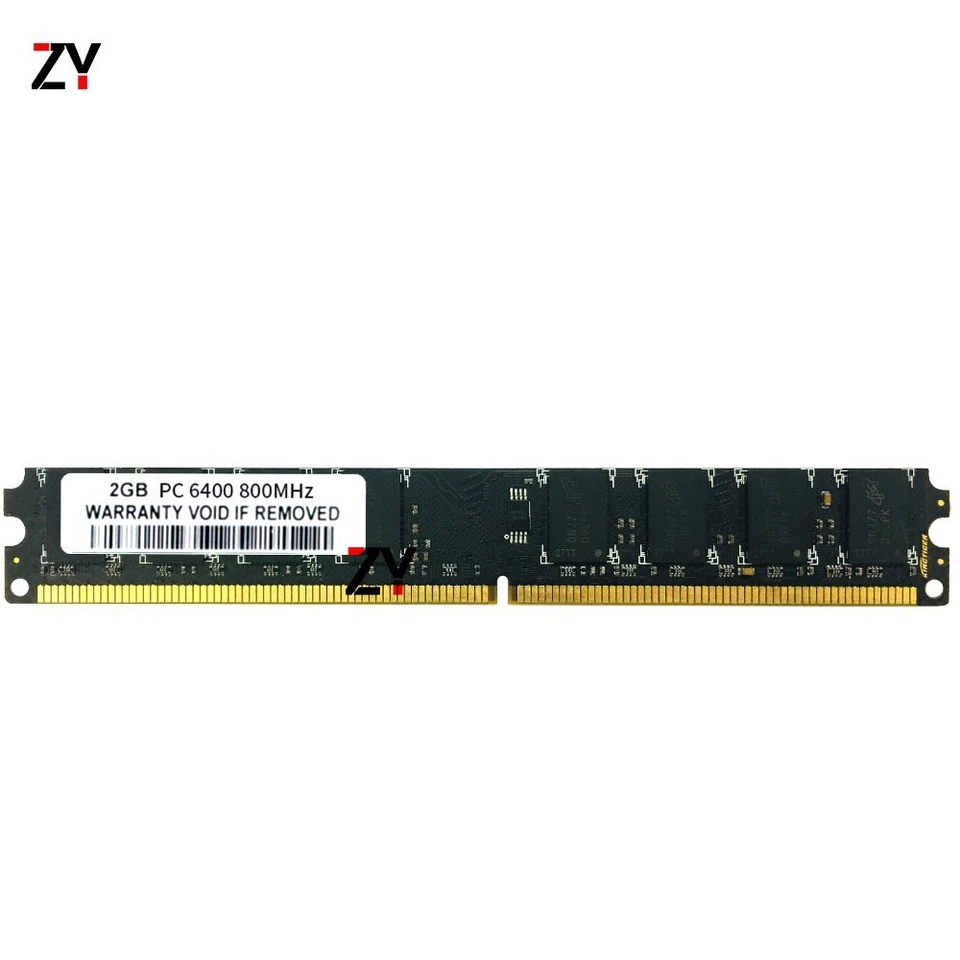 8GB 4x 2GB Kit DDR2 PC2-6400U 800MHz 1.8V CL6 Non-ECC PC DIMM RAM Desktop Memory - Image 3 of 4