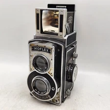 Vintage Zeiss Ikon Ikoflex III 853/16 TLR Camera w/ Tessar 8cm 80mm F2.8 Lenses
