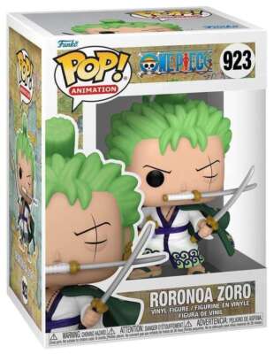 P.O.Pワンピース Funko POP! Animation: One Piece - Roronoa Zoro [3 Sword