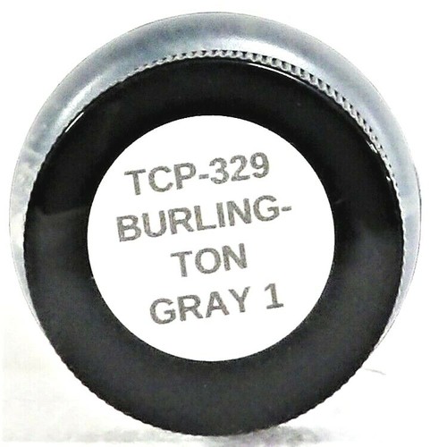 Tru-Color TCP-329 CB&Q Chicago Burlington & Quincy Gray #1 1 oz Paint Bottle - Picture 2 of 3