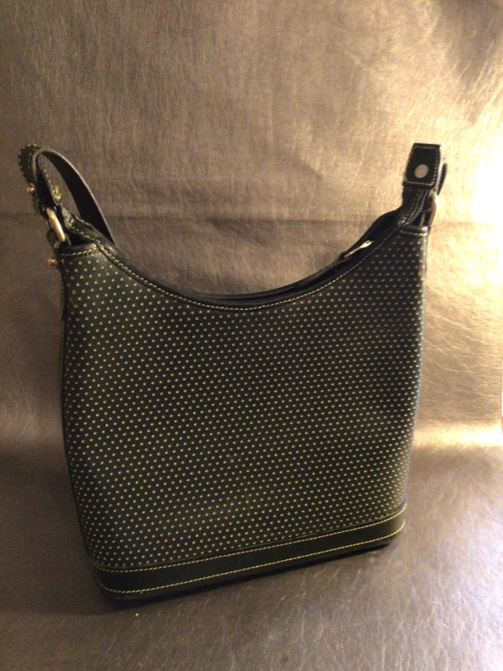 Bolso de hombro Hobo convertible de cuero verde Dooney & Bourke Foto 4 de 4