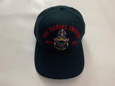 USS DANIEL INOUYE DDG 118 帽子 USS DANIEL INOUYE DDG 118 ATTT The Corps US Dark Green