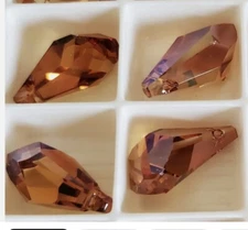 Swarovski Crystal 21mm Polygon Crystal Bead Copper 6015 Qty:1
