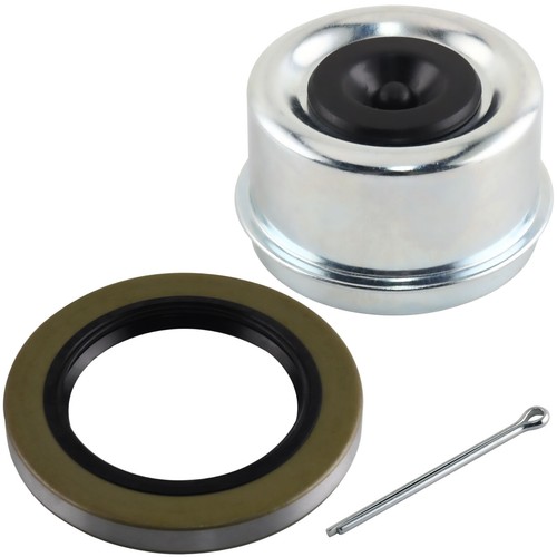 (2 kits) kits de rodamientos y carreras de buje de remolque para eje de 5200 libras con sello de identificación de 1,25" - Imagen 5 de 10