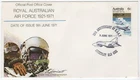 1971 FDC Australia - 50th Anniversary RAAF - 6 Cent Stamp - Amberley, QLD