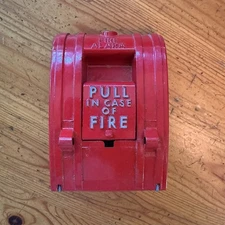 Edwards 270-SPO Fire Alarm Pull Station TESTED & WORKING