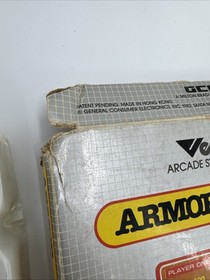 Armor Attack Vectrex Complete In Box CIB Good Shape With Overlay Manual Tray