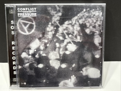 #ad CONFLICT Increase the Pressure CD SOS Records 2006 Remaster $22.00
