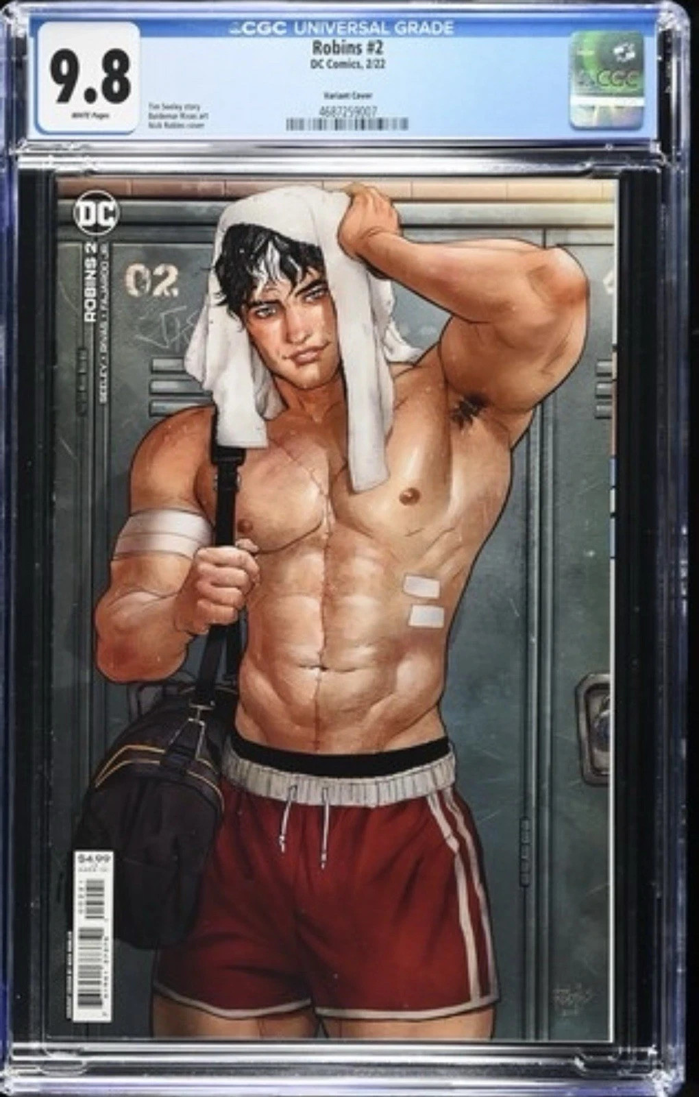 Robins #2 (2022) | CGC 9.8 | Red Hood Jason Todd Workout Variant Ships FREE