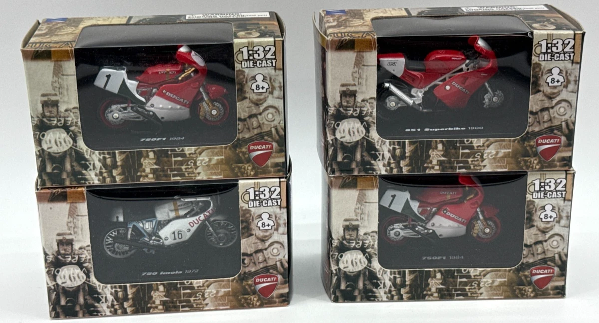 Las mejores ofertas en New-Ray Ducati 1:32 motocicletas y ATV