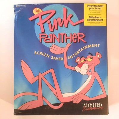 PINK PANTHER - Screen Saver Entertainment / PC Big Box, EU / Retro Kult RARITÄT