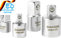 "Dakcos Adapter-Satz Adapter-Set Stecknuss-Adapter | 4-Tlg. | 1/4\" Auf 3/8\", 3/8\""