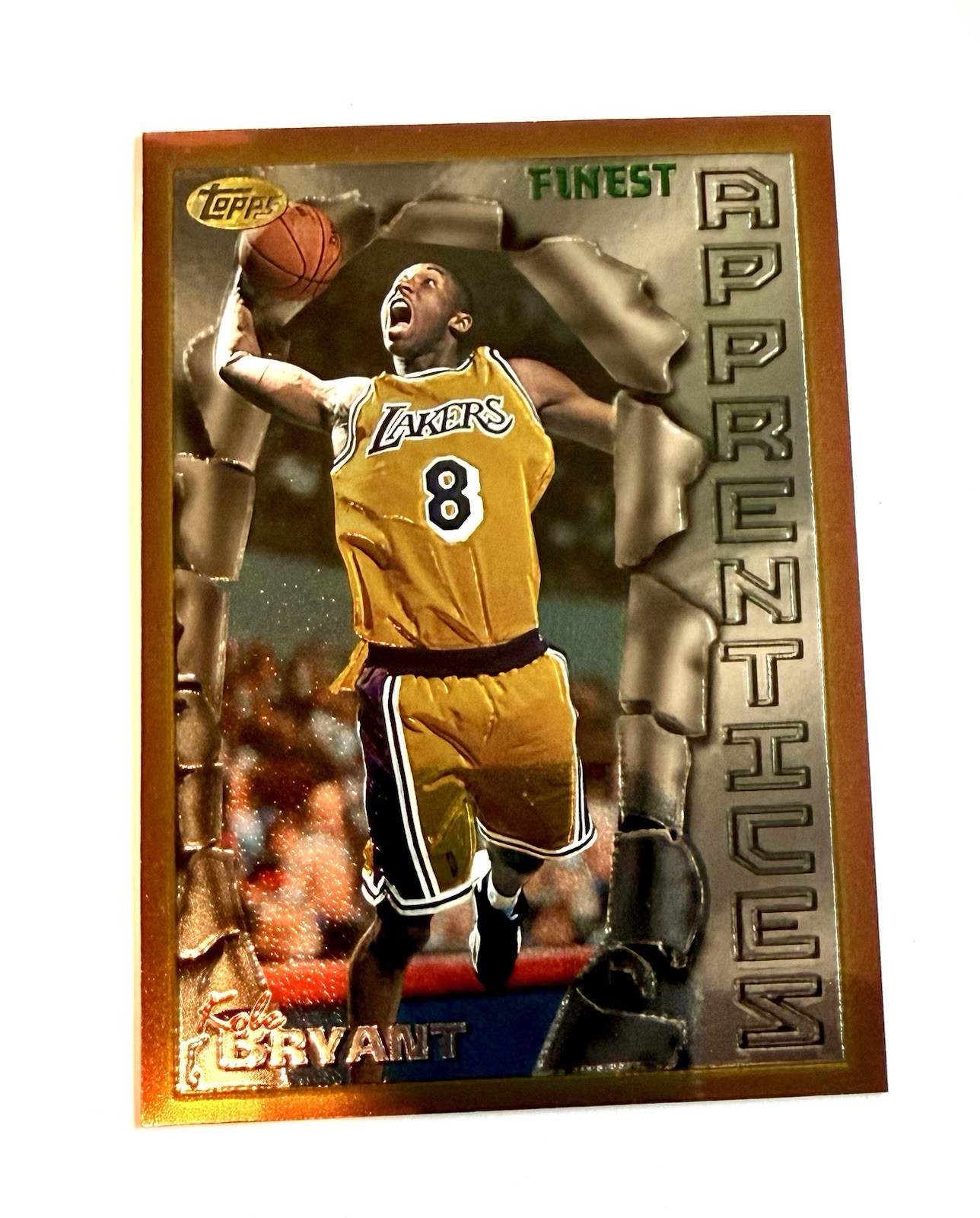 Kobe Bryant 1996 Topps Finest #74 Bronze - Base (No Coating) Price