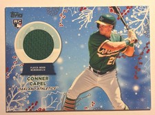 2023 Topps Holiday - Relics Conner Capel #RC-CC (MEM, RC)