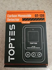 TOPTES OT-139 Portable Carbon Monoxide Detector NEW Easy To Use home Device