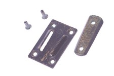 ANTIQUE CAMERA FINDER ADAPTER FOOT FOOTING 17x22MM FRENCH W/ SCREWS 79-1