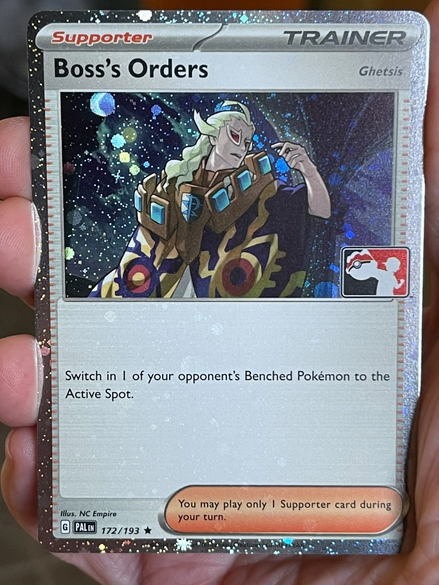 boss's orders pokemon card price Pokemon SV02: Paldea Evolved Boss's Orders - 248/193