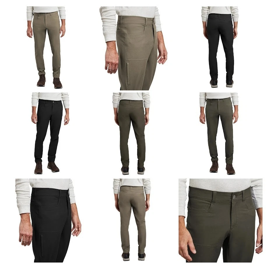 Kirkland Signature Men’s Stretch Tech Pant Brown Black Gray
Opens in a new window or tab