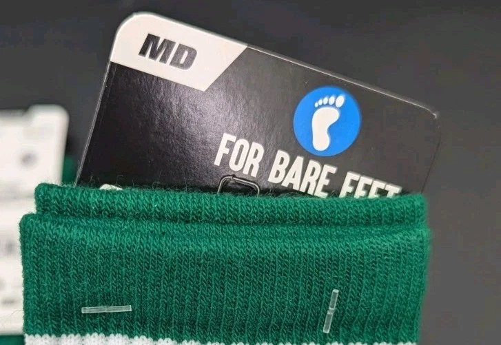 FBF Boston Celtics 6 Pares Calcetines Gráficos Crew NBA Hombres Talla Mediana Nuevos con Etiquetas  Foto 4 de 4