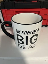 HALLMARK Massive 6.5” Tall I’m Kind Of A Big Deal 60oz Jumbo Mug Coffee Lover