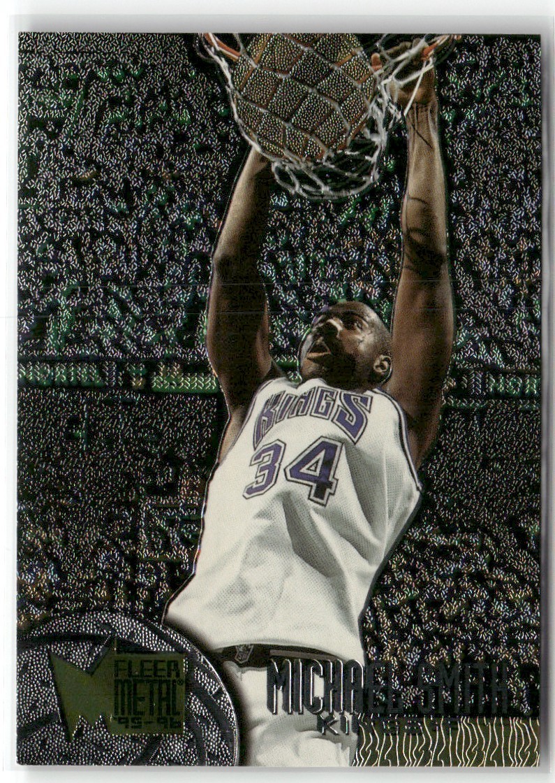 1996/97 Fleer Metal Michael Smith Sacramento Kings #188