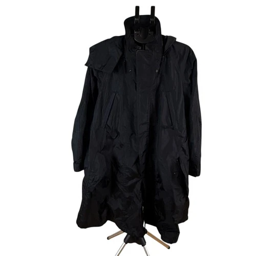 Issey Miyake Parachute Coat IM39-FA502 Black Men Sz 2 Japan M or L USA See Read - product listing photo