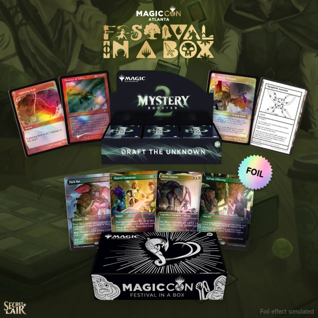 ✨FESTIVAL IN A BOX: ATLANTA 2025 Box MTG Magic Secret Lair Sealed