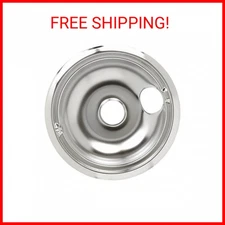 Seneca River Trading Large 8" Chrome Drip Bowl Tray for General Electric, WB32X5