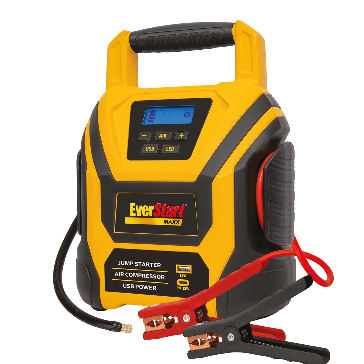 EverStart MJ16CE 1600 Amp Lithium Jump Starter with 120 PSI Air