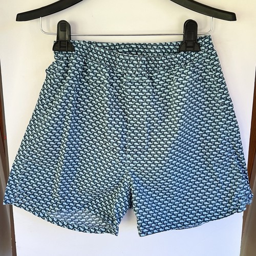 Vineyard Vines Youth Large 16 Whale Navy Boxer Shorts