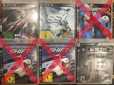 Sony Playstation 3 Spiele Auswahl PS3 gebraucht | Need for Speed | SSX | JOURNEY